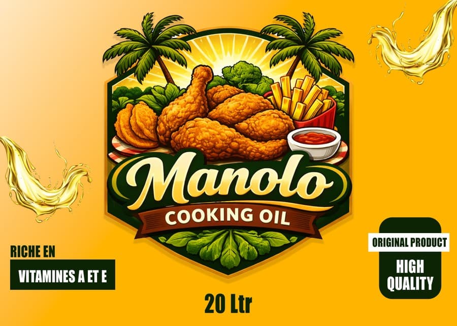 Manolo Cooking Oil — 20 L